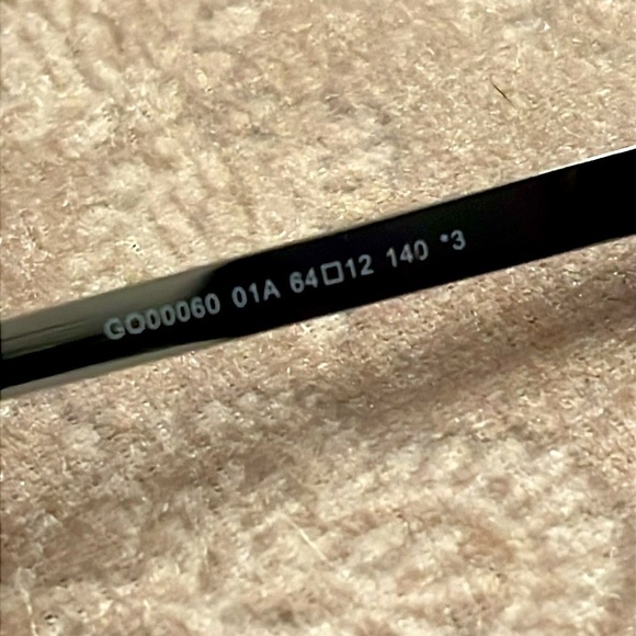 Brand New Guess Shield Aviators Black Frame Lens Metal Arms Men’s Sunglasses - Picture 12 of 15